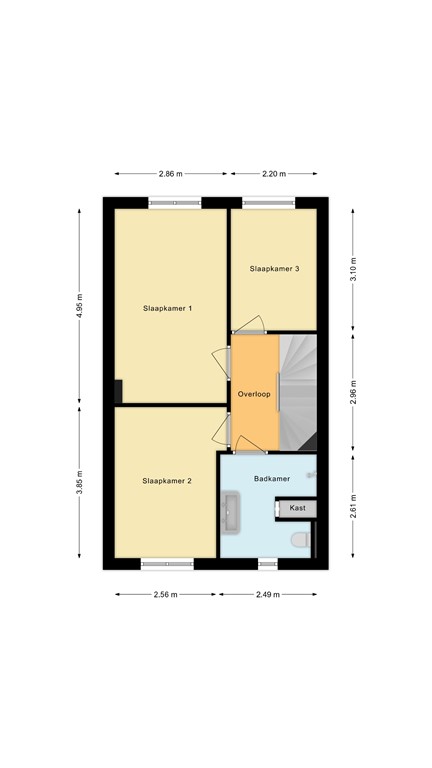 mediumsize floorplan